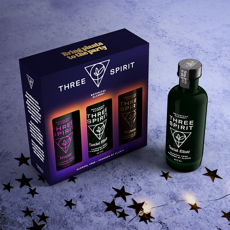 three spirit drinks gift pack