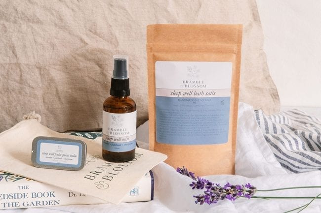 Bramble & Blossom all-natural sleep well kit