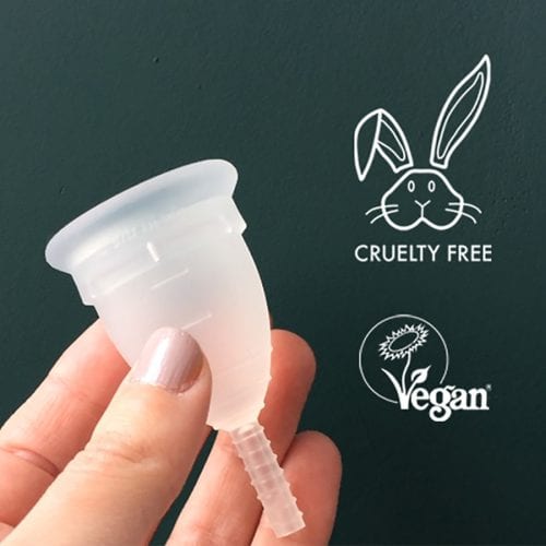 The Mooncup is vegan and cruelty-free