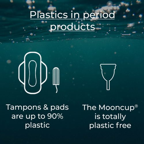 The Mooncup is totally plastic free