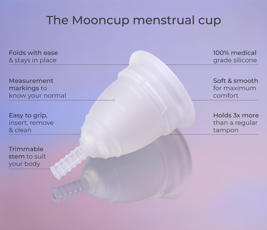 What is a Mooncup menstrual cup?